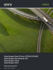 OpenScape 600 Bedienungsanleitung