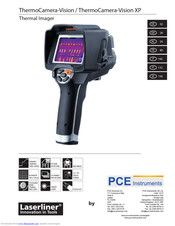 PCE Instruments LaserLiner ThermoCamera-Vision Handbuch