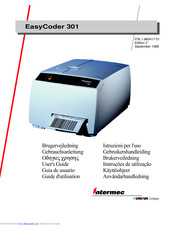 Intermec EasyCoder 301 Gebrauchsanleitung