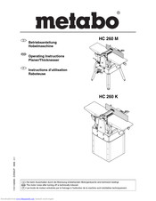 Metabo HC 260 M Betriebsanleitung