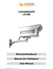 LUPUS-Electronics LUPUSNIGHT LE-308 Benutzerhandbuch