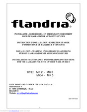 Flandria MK 5 Installation, Wartung Und Gebrauchsanweisung