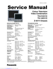 Panasonic TX-14GV1C Servicehandbuch