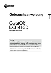 Eizo CuratOR EX3141-3D Gebrauchsanweisung