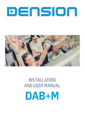 Dension DAB+M D BM1GEN Installations- Und Bedienungsanleitung