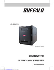 Buffalo DriveStation Quattro HD-QSSU2/R5 Handbuch Für Die Schnellinstallation