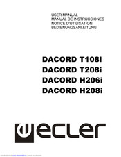 Ecler DACORD H208i Bedienungsanleitung