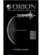 Orion XTRPRO152 Bedienungsanleitung