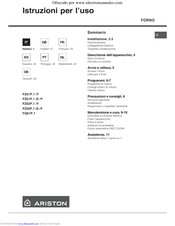 Ariston FZ61P.1/Y Bedienungsanleitung