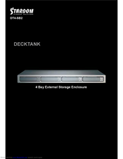 Stardom DECKTANK DT4-SB2 Handbuch