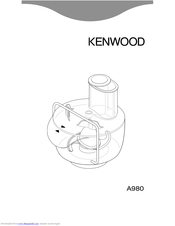 Kenwood A980 Bedienungsanleitung
