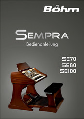 Bohm SEMPRA SE80 Bedienanleitung
