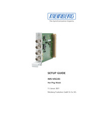 Meinberg IMS-VSG181 Installations-Handbuch