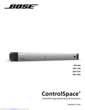 Bose ControlSpace ESP-880 Installationsanleitung
