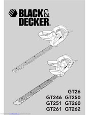 Black & Decker GT261 Bedienungsanleitung