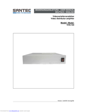 Santec VVS-104 Bedienungsanleitung