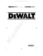 DeWalt DW624 Handbuch