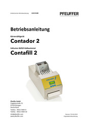 Pfeuffer Contafill 2 Betriebsanleitung