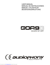 audiophony Goa9C Bedienungsanleitung