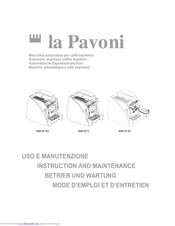 La Pavoni BAR AT ES Betrieb Und Wartung