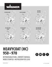 WAGNER HeavyCoat 950 G Betriebsanleitung