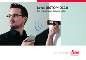 Leica Geosystems Disto D110 Bedienungsanleitung