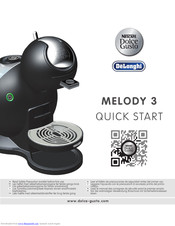 DeLonghi Nescafe Dolce Gusto MELODY 3 Kurzanleitung