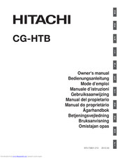 Hitachi CG-HTB Bedienungsanleitung