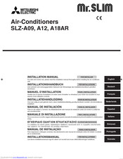Mitsubishi Electric Mr.Slim SLZ-A18AR Installationshandbuch
