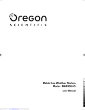 Oregon Scientific BAR938HG Bedienungsanleitung