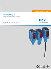 SICK WTB9M4-3 Betriebsanleitung