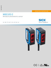 SICK WS100-2 Betriebsanleitung