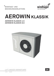 Windhager AEROWIN KLASSIK 4.5 Montage- Und Bedienungsanweisung