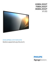 Philips 65BDL3552T Bedienungsanleitung