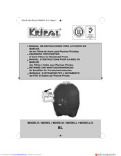 Kripsol BL400 Betriebs- Und Wartungsanweisung