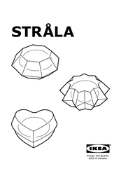 IKEA STRALA 90259392 Kurzanleitung