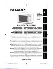 Sharp R-231INW Bedienungsanleitung