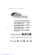 Ring Automotive PowerSourcePro RINV6000 Handbuch