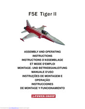 J-Power Group F5E Tiger II Montage- Und Betriebsanleitung