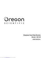 Oregon Scientific SE138 Bedienungsanleitung