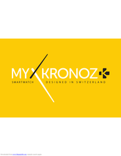 MyKronoz ZECircle Handbuch
