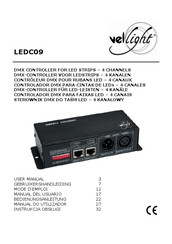 Velleman vellight LEDC09 Bedienungsanleitung