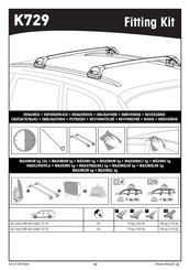 Yakima K729 Bedienungsanleitung