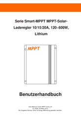 Lumiax SMR-MPPT1575 Li Serie Benutzerhandbuch