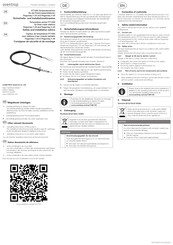 oventrop PT1000 Sicherheits- Und Installationshinweise