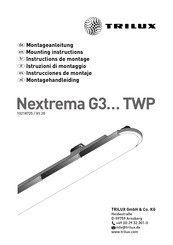 TRILUX Nextrema G3 TWP Serie Montageanleitung
