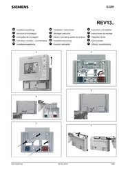 Siemens REV13 Serie Installationsanleitung