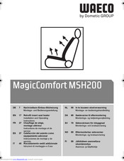 Waeco MagicComfort MSH200 Montage- Und Bedienungsanleitung
