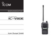 Icom IC-V80E Bedienungsanleitung