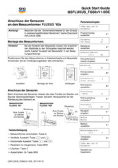 Flexim FLUXUS F608 Handbücher | ManualsLib